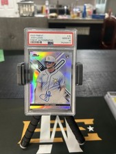 2022 Topps Finest - Finest Autographs Josh Lowe #FA-JL Refractor/Base PSA 10