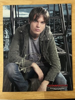 Thomas Dekker original autograph Autogramm Terminator SCC Heroes selten rare