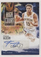 2019-20 Panini Court Kings High Signatures Citrine 46/49 Frank Jackson Auto 0jx5