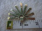A FINE 13.9 GRAM STERLING SILVER HAND HAMMERED JAMES AVERY SUNBURST PENDANT — photo 8