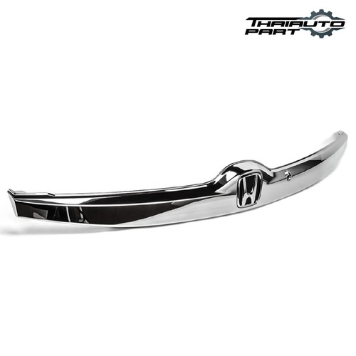 Tailgate Rear Chrome Garnish Panel Guard Honda Jazz Hatchback GK 14-18 - Picture 5 of 8