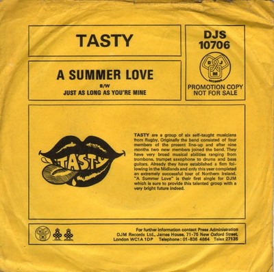 Tasty (3) - A Summer Love, 7'', (Vinyl)