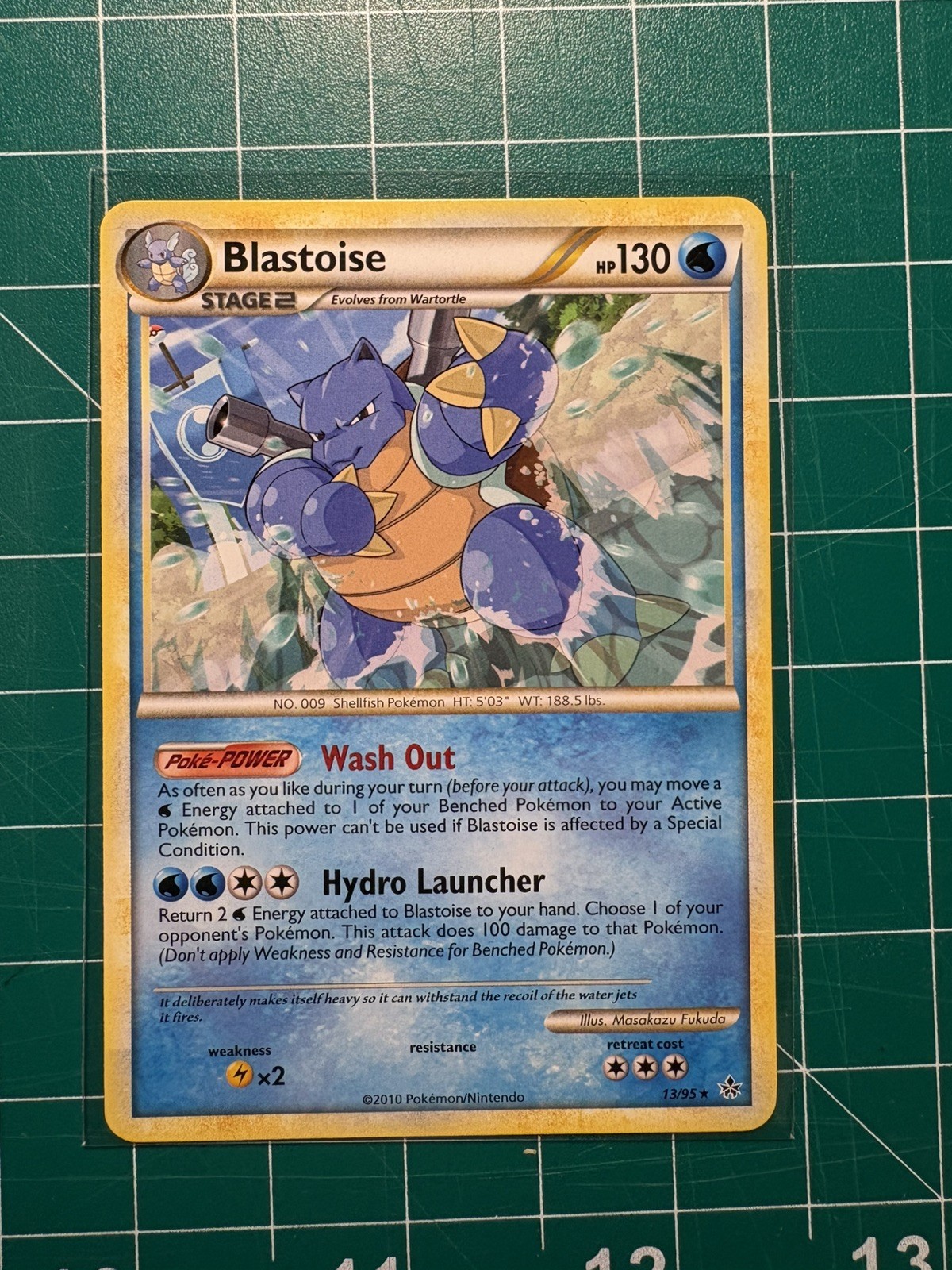 Blastoise 13/95 Unleashed Regular