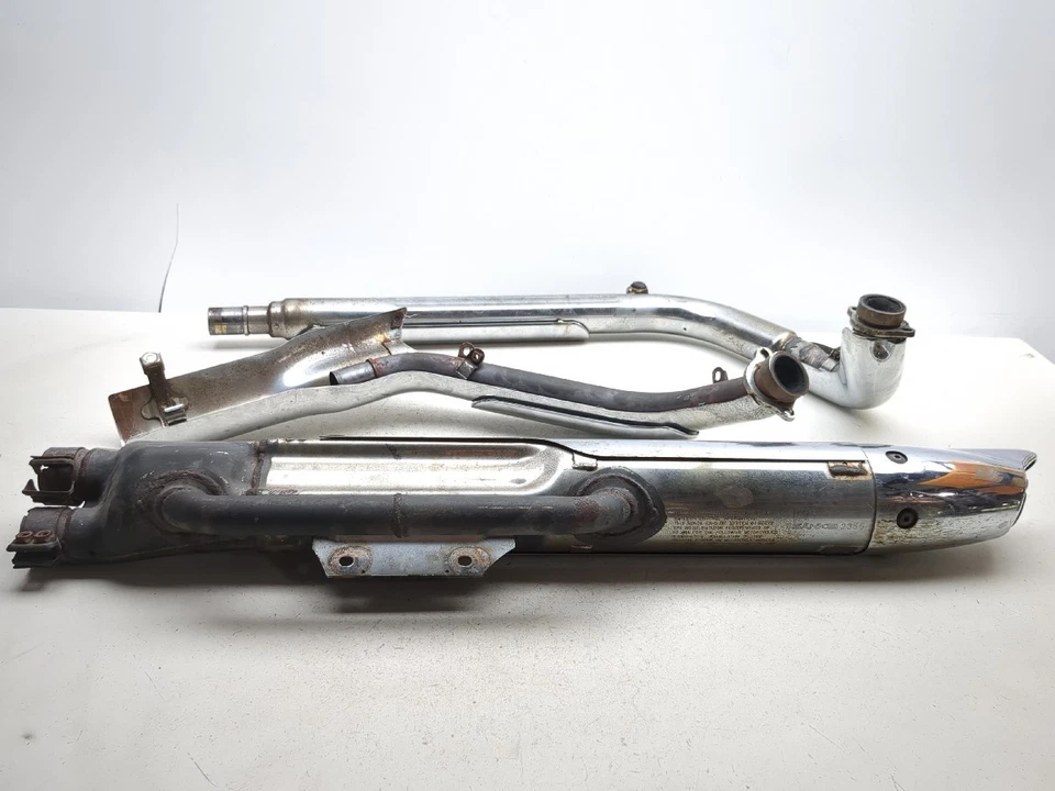 Silenciador de escape Honda Shadow Spirit VT1100C 97-05 lata con tubos Foto 2 de 4