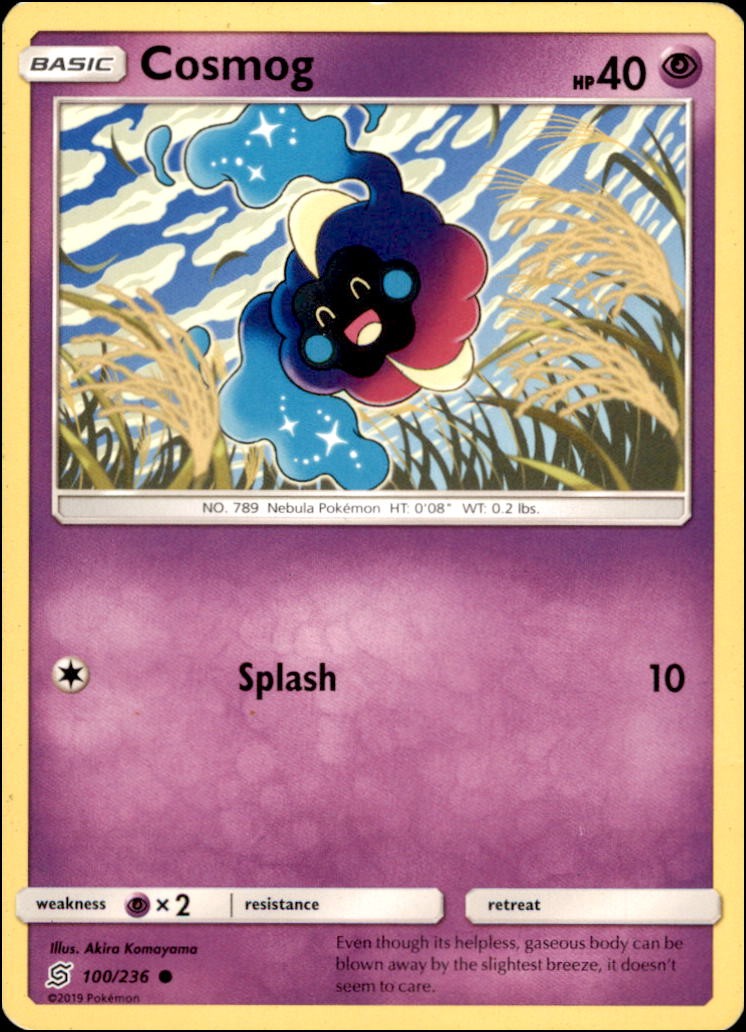 Pokemon - Cosmog #100/236 - UNM Common