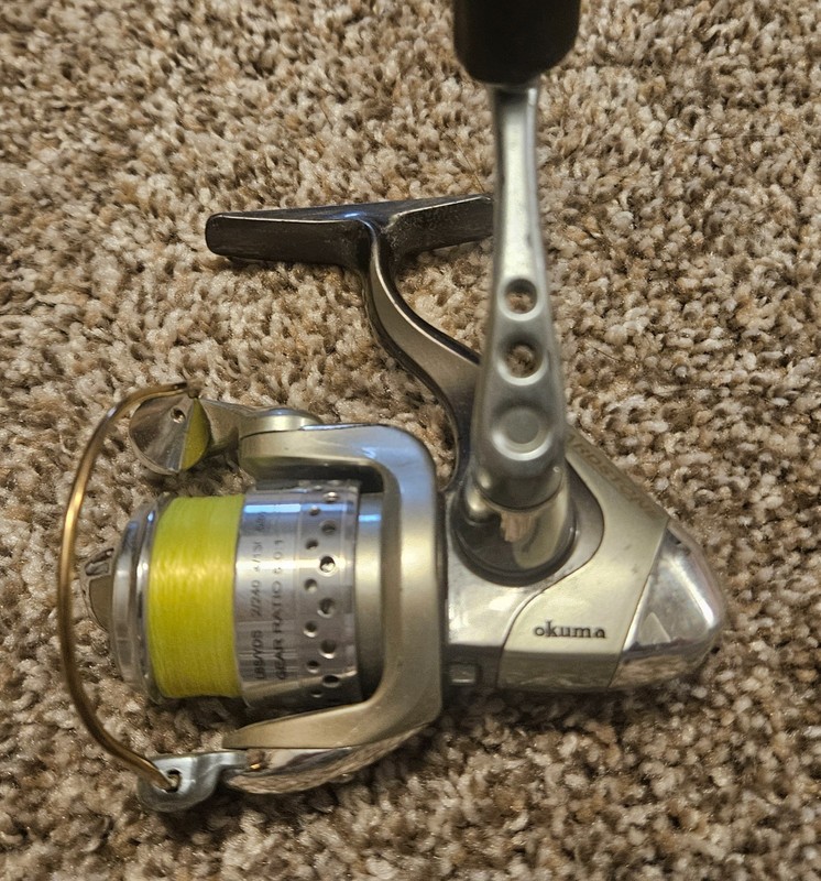 Used OKUMA Hardstone HS15 Spinning Reel With 5.0:1 Gear Ratio
