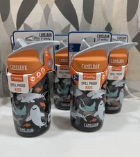 NEW CamelBak Eddy Kids BPA Free Water Bottle 12oz Sharks Set Of 5