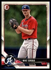 Mike Soroka 2018 Bowman #BP89 Atlanta Braves MLB READ FREE SHIPPING AutographDen