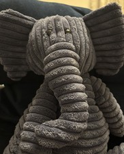 Genuine - code in pics - Jellycat RETIRED Blue Cordy Roy Elephant plush soft 