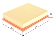 BOSCH Luftfilter F 026 400 426 für NISSAN MERCEDES-BENZ