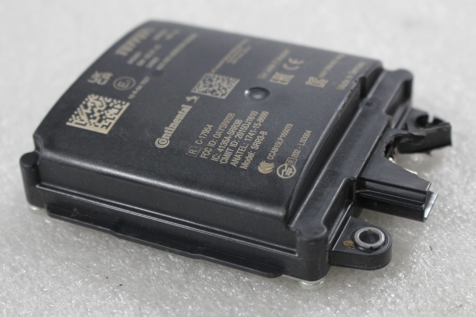 Ferrari 296 GTB, Rear Radar Control Module, Dmg, Used, P/N 845401