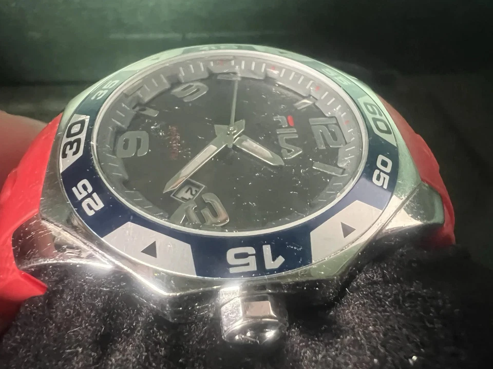 Reloj Hombre FILA FA0831 Resistencia al Agua 5 ATM Estuche Gran Tamaño 42 Mm Foto 3 de 4