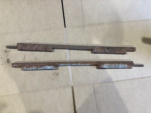 1938 39 40 41 46 47 FORD PICKUP TRUCK Set Of Two Drivers and Pass WINDOW CHANNEL