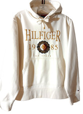 Tommy Hilfiger Sweatshirt Hoodie embroidered Logo 1985 Eatablished
