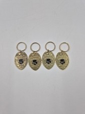 National Law Enforcement Officers Memorial Fund Supporter Keychain Lot of 4