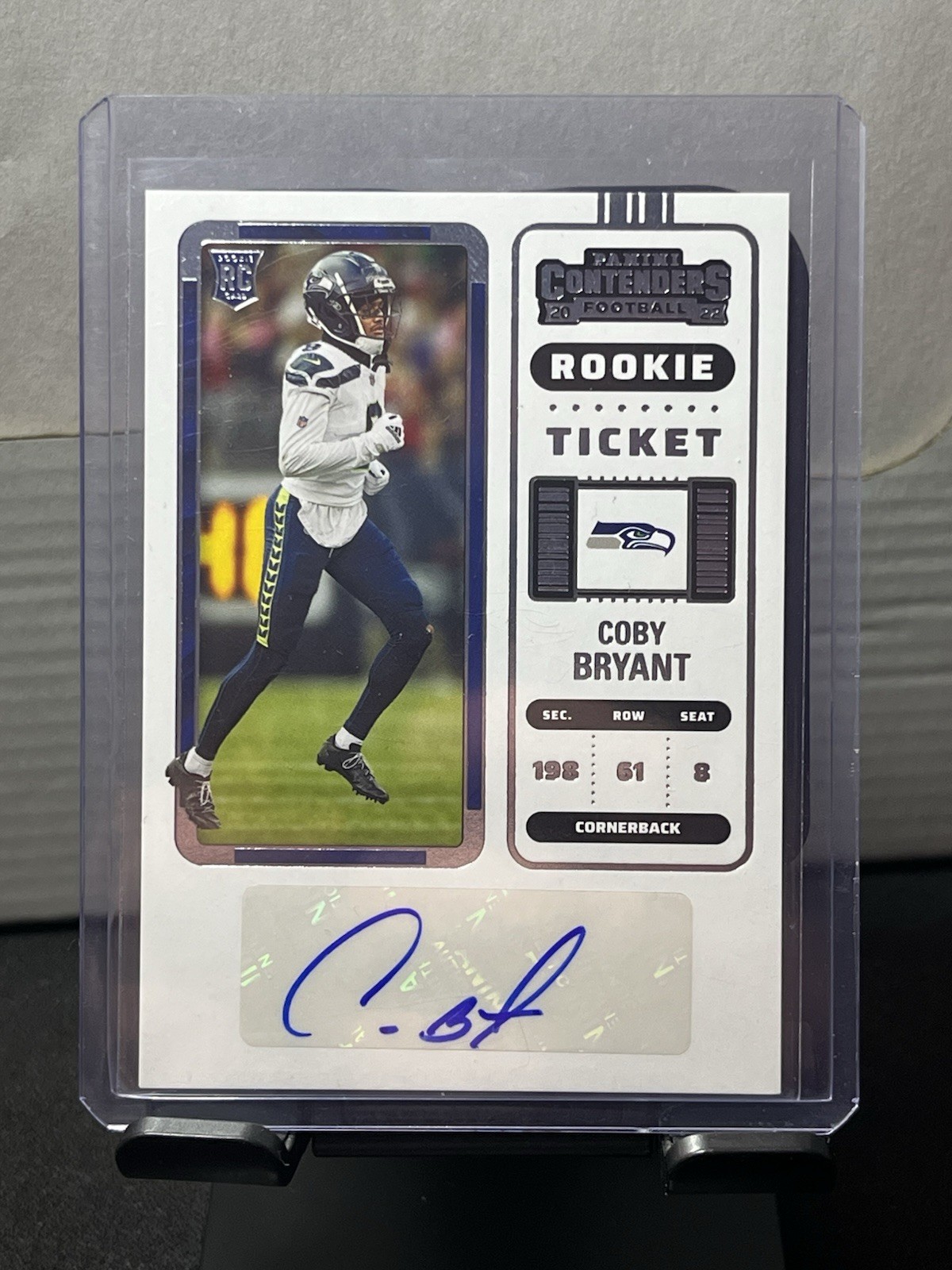 2022 Panini Contenders COBY BRYANT Auto RC Rookie Ticket #203 {BEARS}
