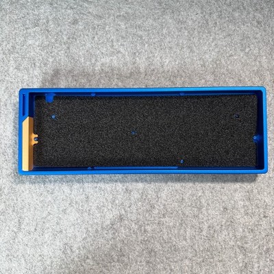 Wooting Alumaze60 Keyboard Case Ocean Blue - 60% Tray Mount