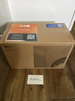 KEF LSX II LT Wireless Bookshelf Speakers Pair 200W Graphite Grey Sealed Factory