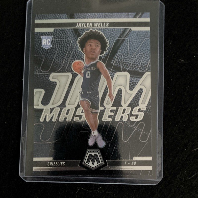 Panini 2024-25 Mosaic Jam Masters Jaylen Wells Memphis Grizzlies #3 RC