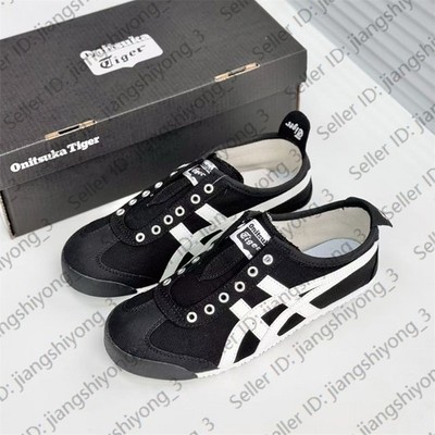 Vintage Onitsuka Tiger MEXICO 66 Mens Womens Slip-On Black/White 1183A746-001