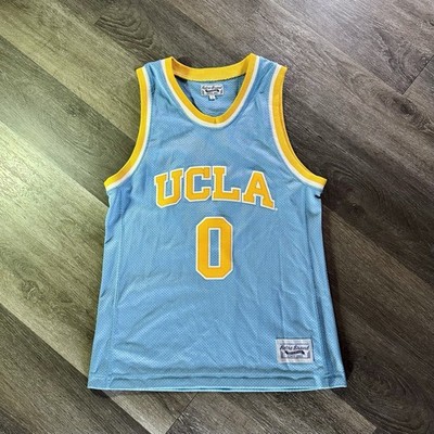 UCLA Men s Basketball Jersey Authentic Retro Brand #0 Small Blue Westbrook