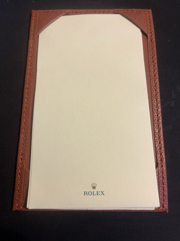 Rolex Note Pad