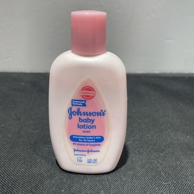 Vtg Johnsons Baby Lotion Original Formula Pink J&J 3oz Discontinued 1999 Tv Prop