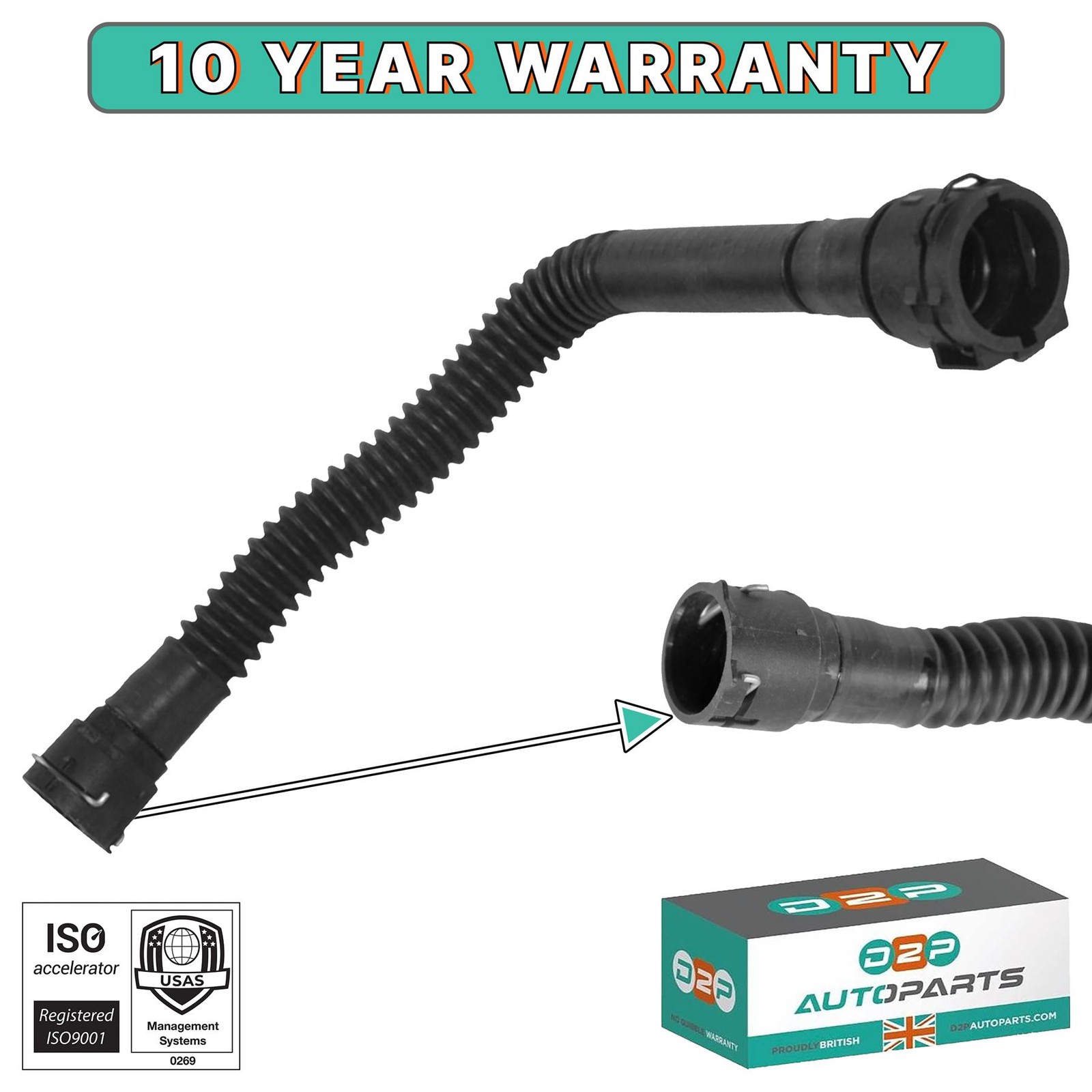 OIL COOLER INLET HOSE PIPE FOR 55488382 55566095 5650383 55209777 93191656