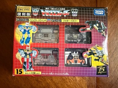 Takara Tomy G1 Transformer Encore Reissue 15 Kassetten E-Hobby Vol.1