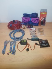 Car hifi Kabel Set 3m x 3 RCA Kabel Verteiler Isolator Frequenzweichen