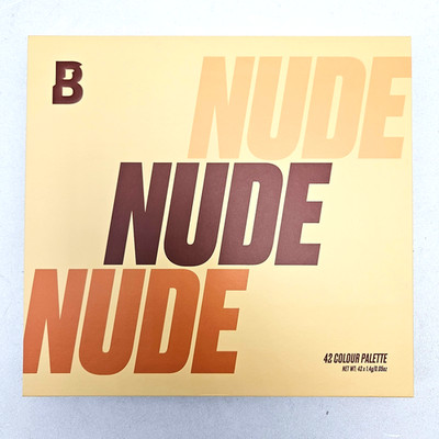 Nude 42 Colour Palette By Beauty Bay Neutral Cool-Toned Eyeshadows