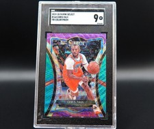 2019-20 Panini Select Tri-Color Prizms Chris Paul #164 OCT SGC 9 MT
