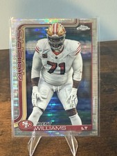 Topps Chrome Trent Williams Refractor 