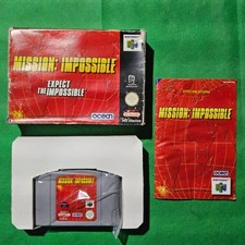 ebay® Auktion 136813966556 | Mission: Impossible (Nintendo N64) OVP + Anleitung * Getestet*** Thumbnail of ebay® auction 136813966556 | Mission: Impossible (Nintendo N64) OVP + Anleitung * Getestet***