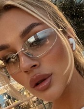 Miu Miu MU A50S Okulary przeciwsłoneczne Cat EyeNoweSrebrny gradient