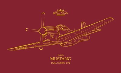 Eduard 1/72 P-51D Mustang ROYAL CLASS DUAL COMBO R0021 Sold Out New