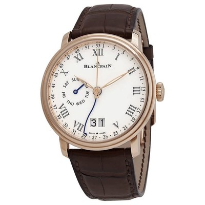 Blancpain Villeret Automatic White Dial Men's Watch 6637-3631-55B