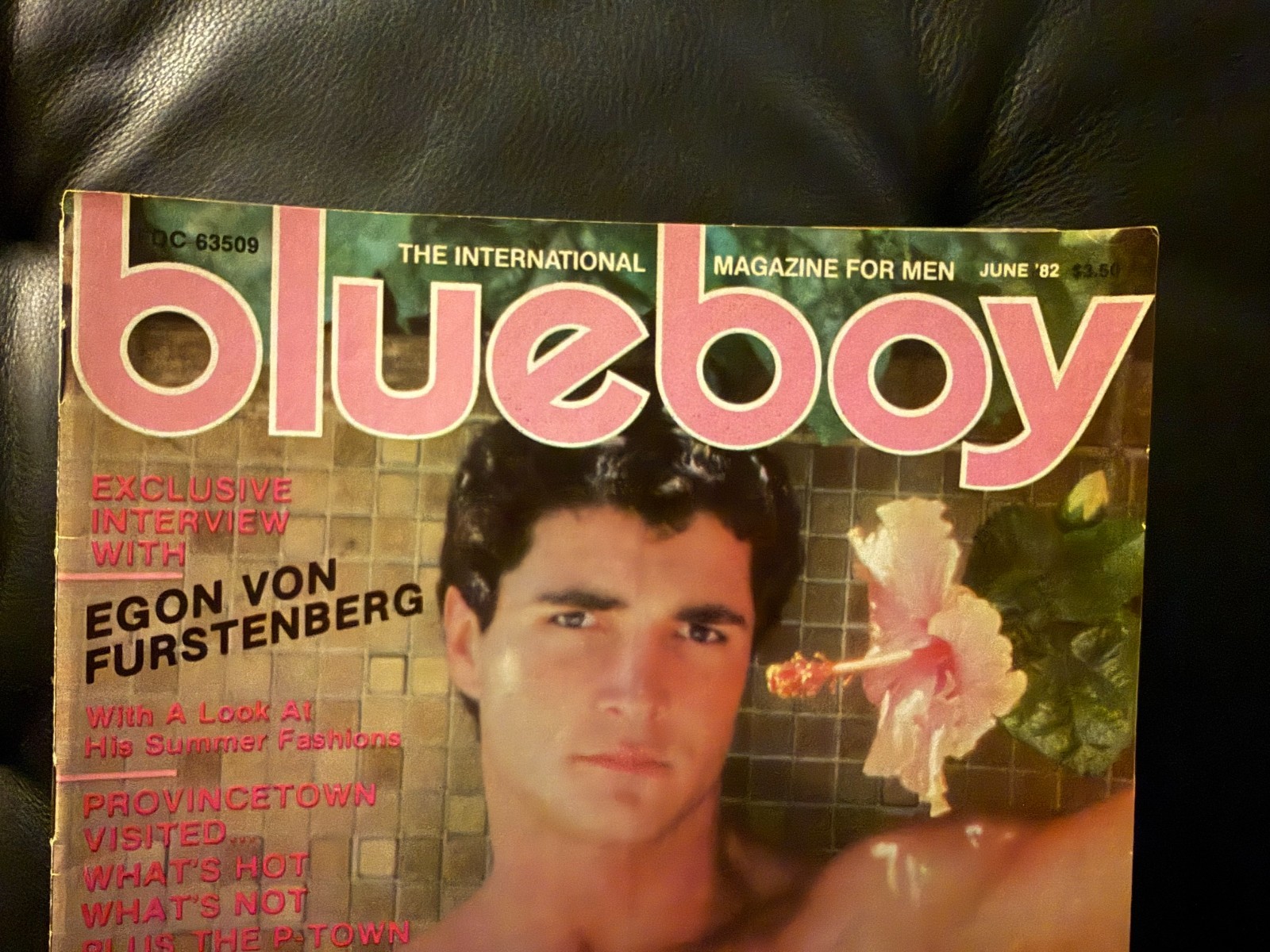 Blue Magazine 6/82 vintage gay interest male pinups