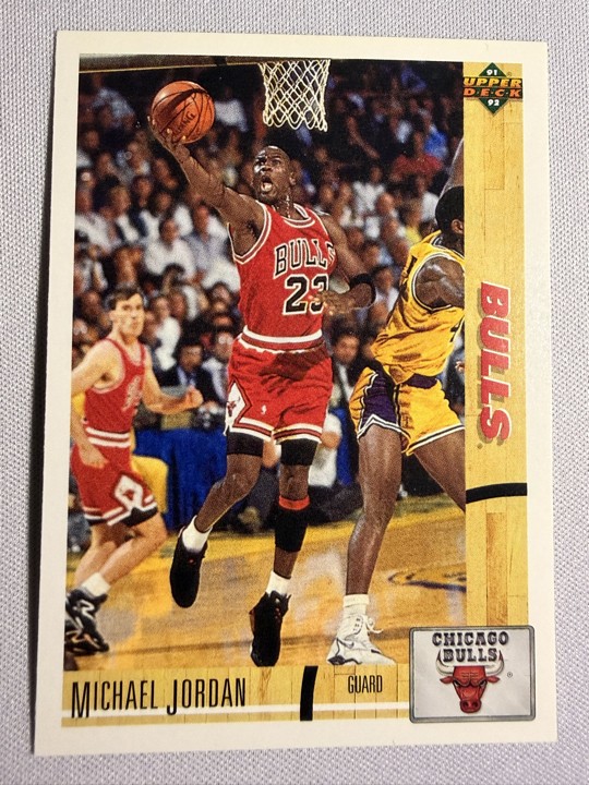 1991-92 Upper Deck - Michael Jordan (Chicago Bulls) #44