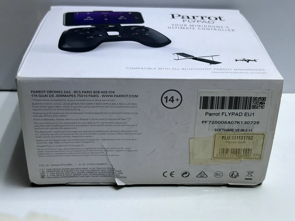 Menge 2pcs Parrot Flypad Plu : 111131702 Hoch Präzision Controller - Bild 3 von 4