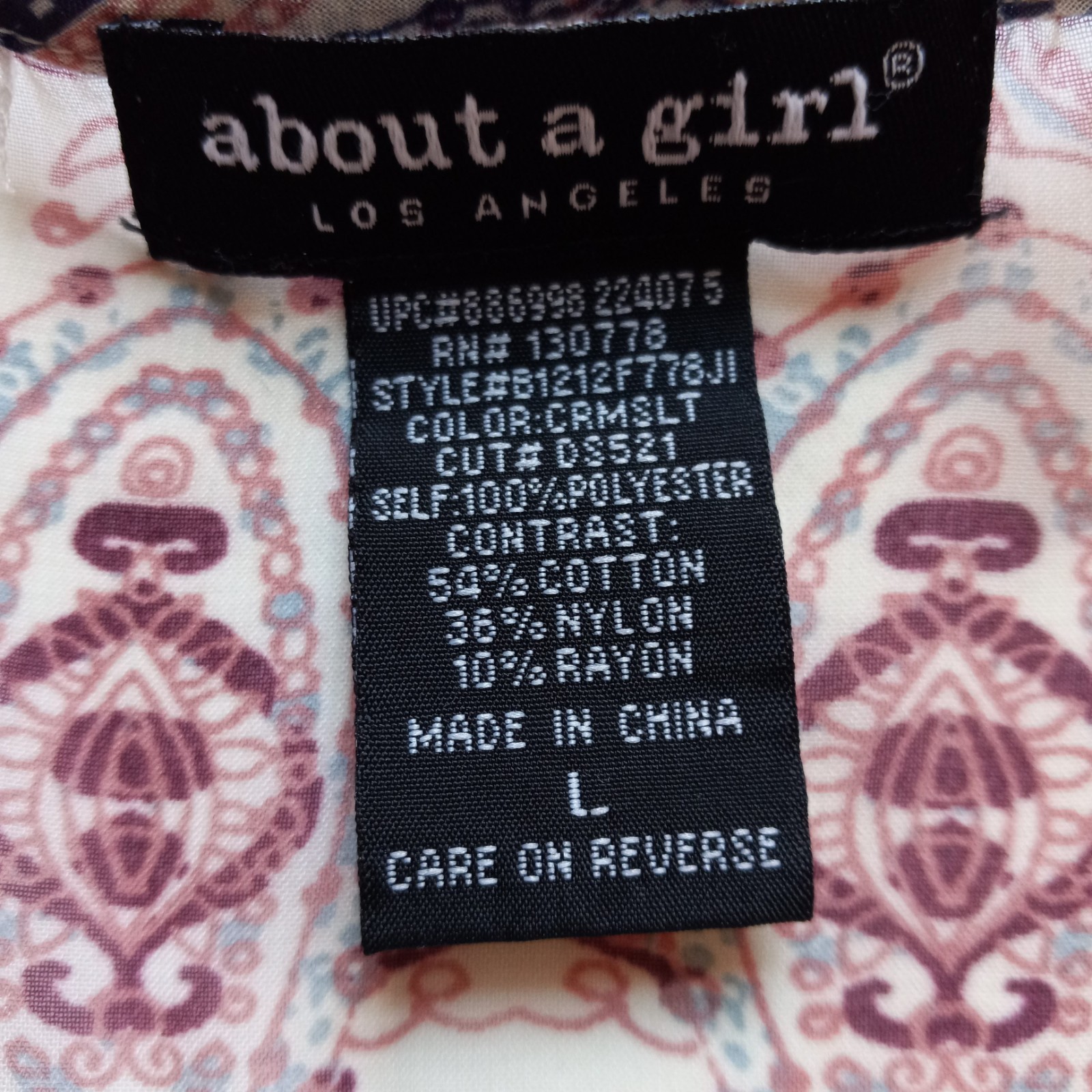 Boho Peasant Top Womens Large Patchwork Crochet T… - image 15