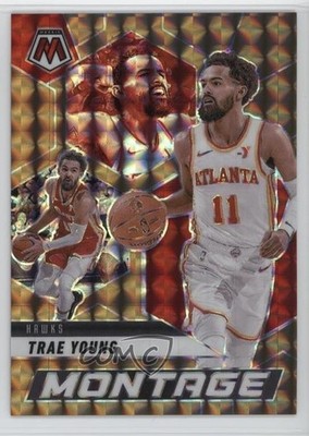 2024-25 Panini Mosaic Montage Bronze Mosaic Prizm 73/75 Trae Young #22 1gg4