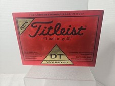TITLEIST DT Wound 90 Golf Balls 4 pk 12 balls w/Logo 1 Ball in GOLF NIB