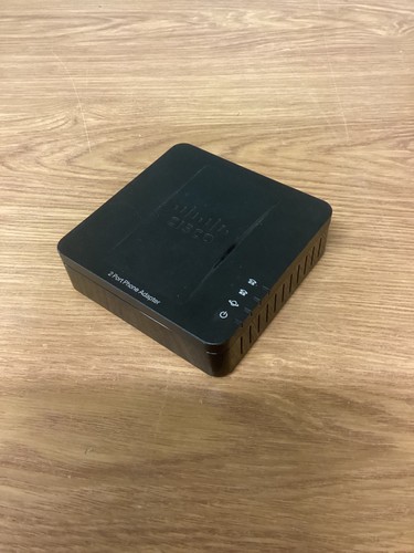 Cisco SPA112 2-Port Phone Adapter Main Unit Only