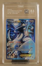 2013 POKEMON B&W PLASMA STORM #134/135 LUGIA EX FULL ART ULTRA RARA ETICHETTA 8,5