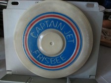 Vintage Wham-O Captain Jet Frisbee Glow In The DarkRaised  1965  Mold #15