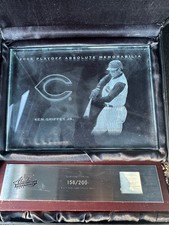 2003 Playoff Absolute Memorabilia Ken Griffey Jr Jersey Base Plaque /200