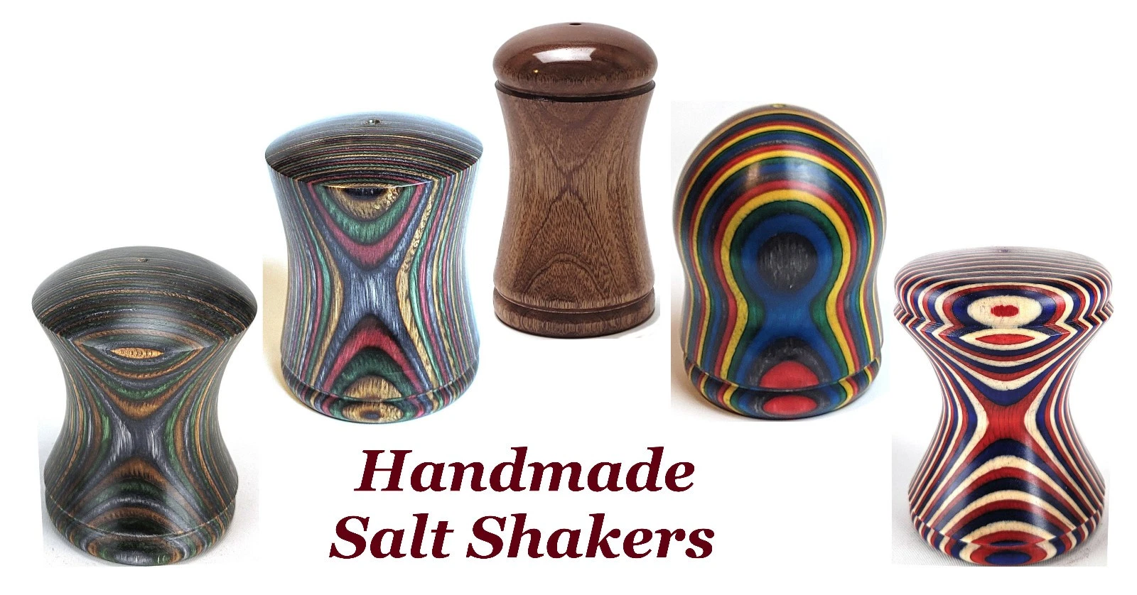 Handmade Salt Shaker For Our Pepper Mill Grinder Wood Wooden Many Options!