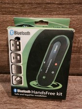 Wireless Multipoint Bluetooth Hands Free Car Kit Black
