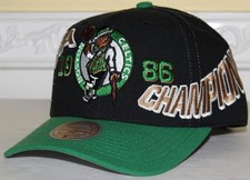 Mitchell & Ness BOSTON CELTICS Snapback Hat P...